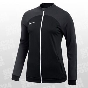 Nike Dri-FIT Women's Black Full Zip Athletic Jacket Slim Fit Small